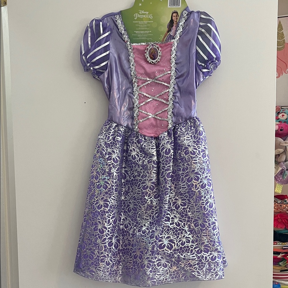 Disney Rapunzel Kids Costume - Purple and Silver